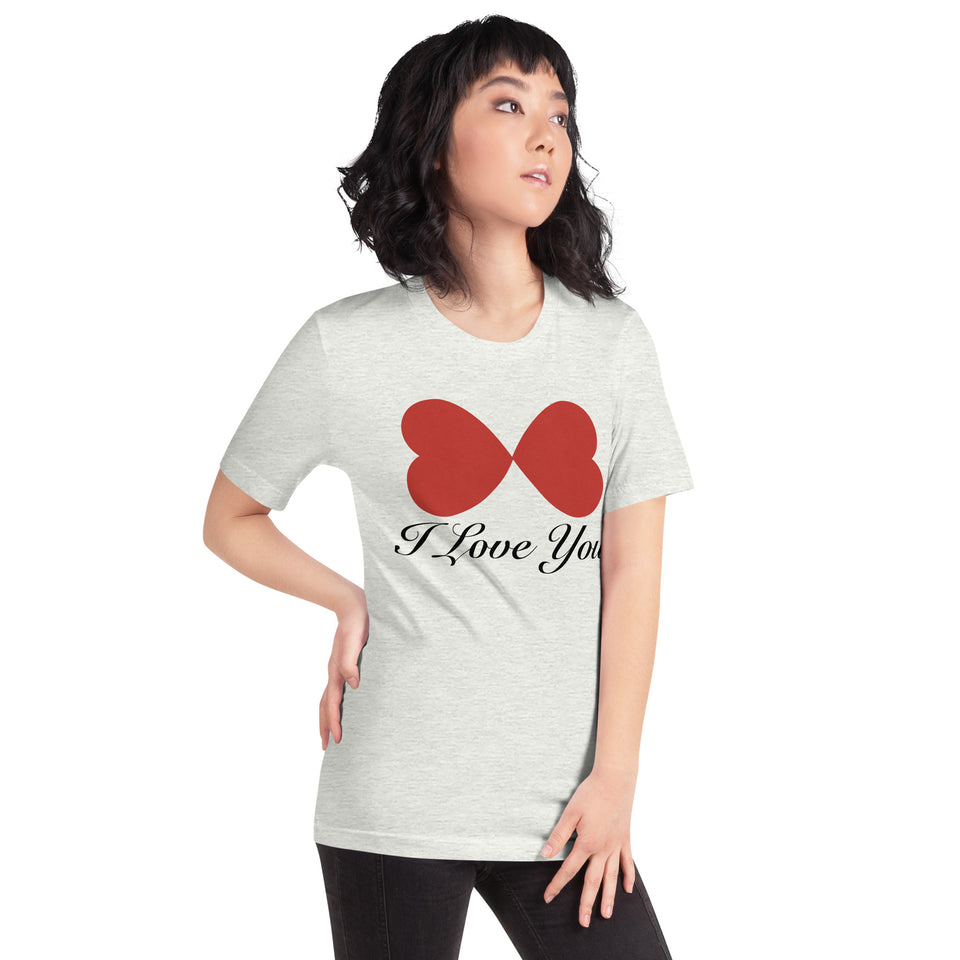 I Love You Unisex t-shirt