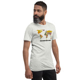 Adventure Awaits Map Unisex T-shirt