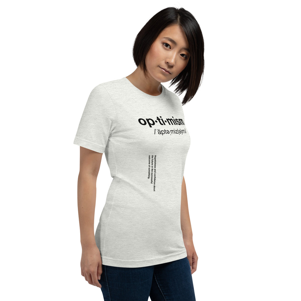 Optimism Unisex t-shirt