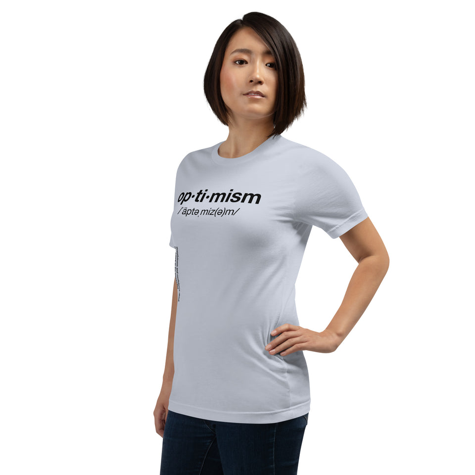Optimism Unisex t-shirt