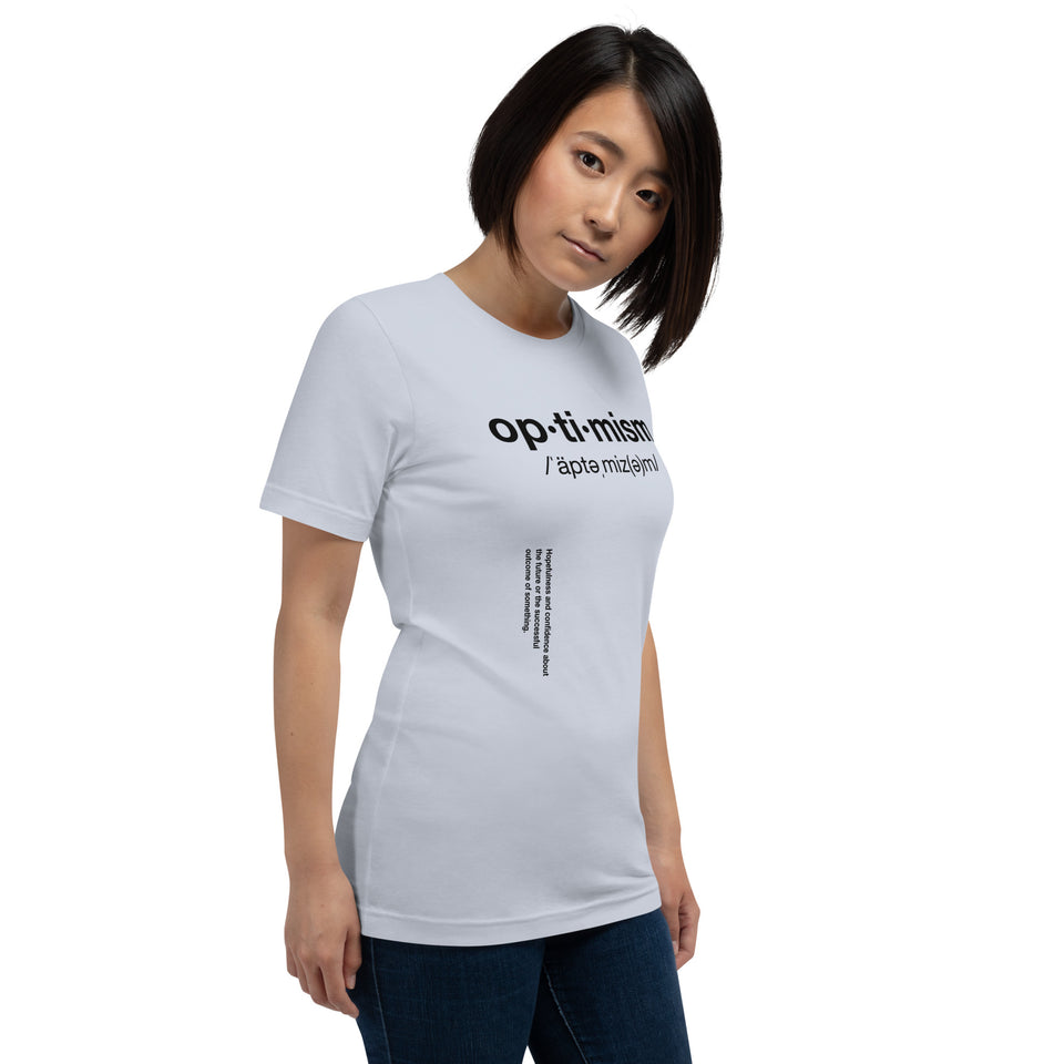 Optimism Unisex t-shirt