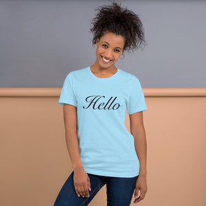 Hello Unisex t-shirt