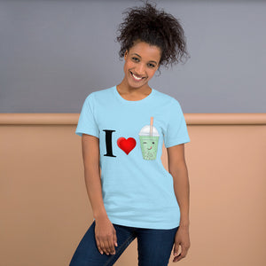 I Love Boba Tea Unisex T-shirt