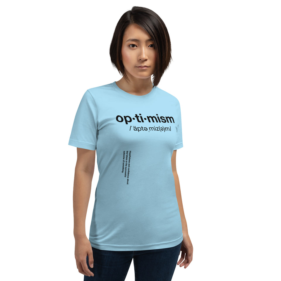 Optimism Unisex t-shirt