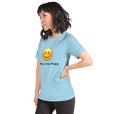 Smile Its Free Unisex t-shirt