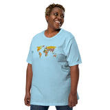 Adventure Awaits Map Unisex T-shirt