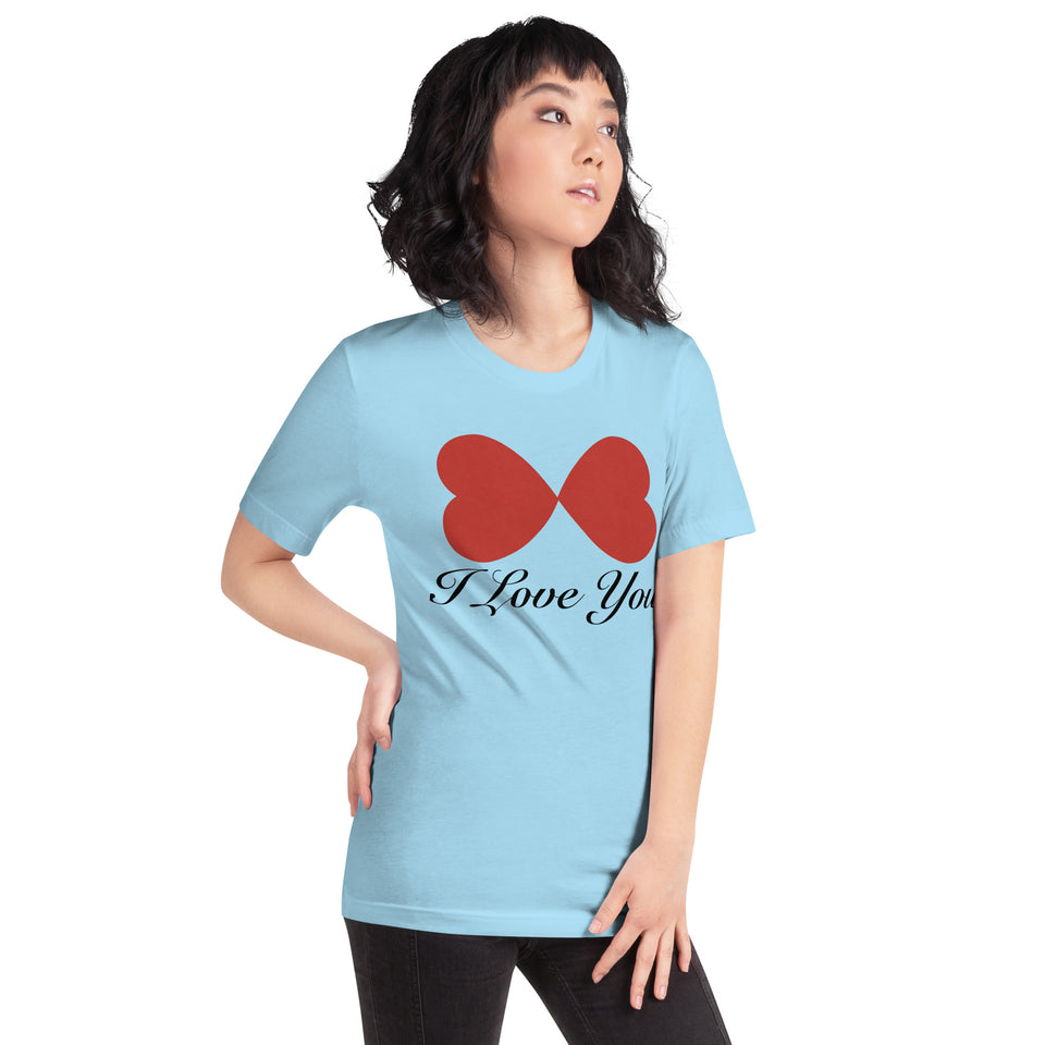 I Love You Unisex t-shirt