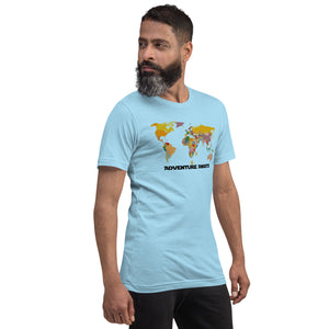 Adventure Awaits Map Unisex T-shirt