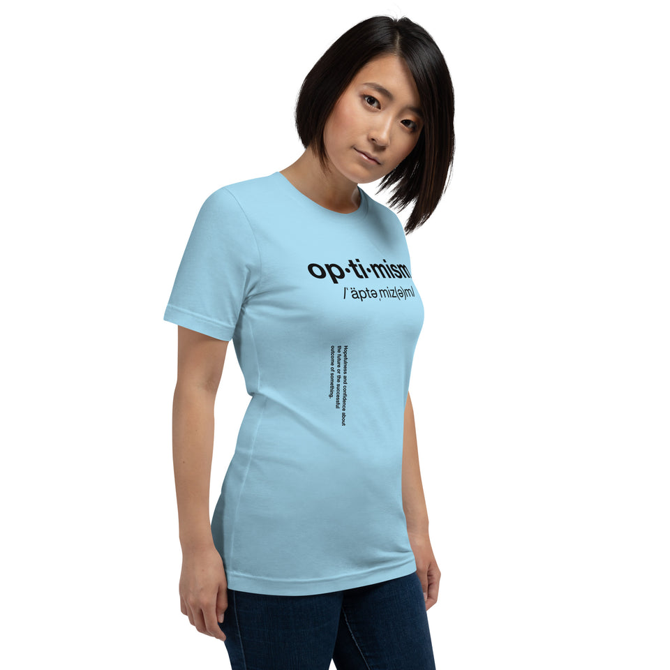 Optimism Unisex t-shirt