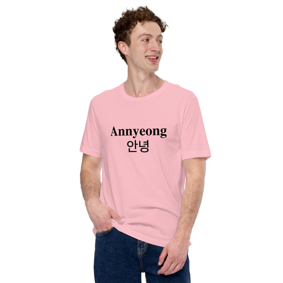 Annyeong Unisex t-shirt