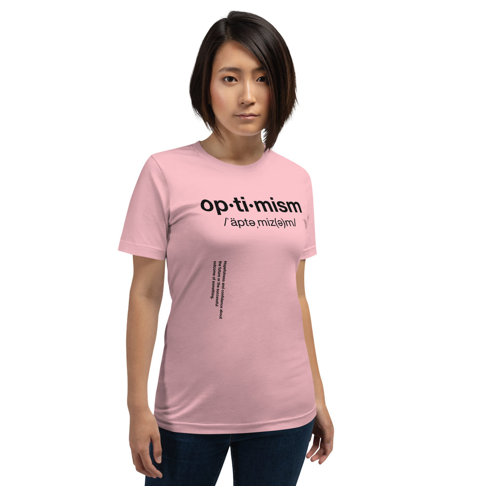 Optimism Unisex t-shirt