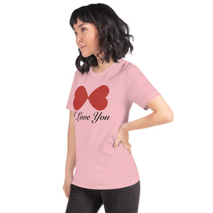 I Love You Unisex t-shirt