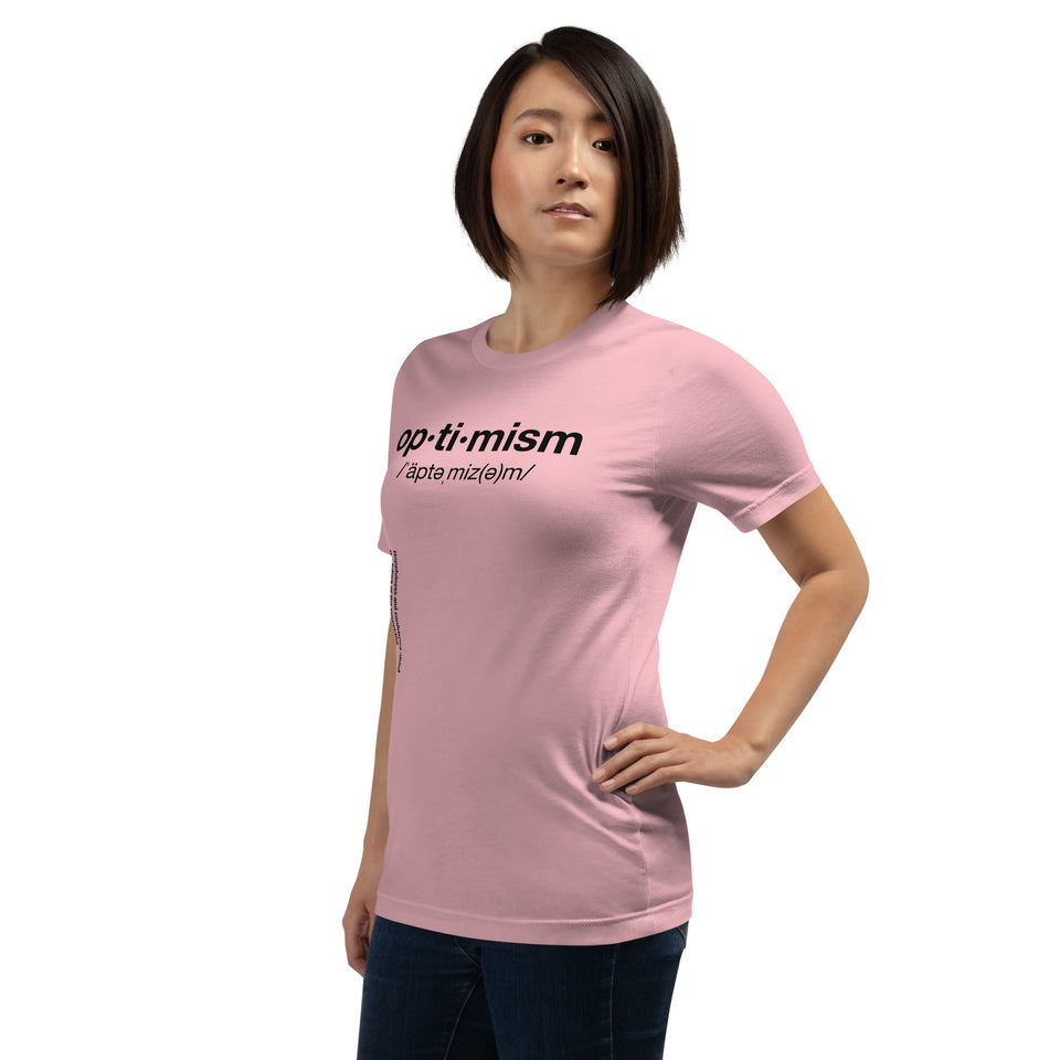 Optimism Unisex t-shirt