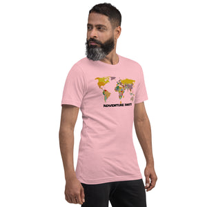 Adventure Awaits Map Unisex T-shirt