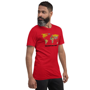 Adventure Awaits Map Unisex T-shirt