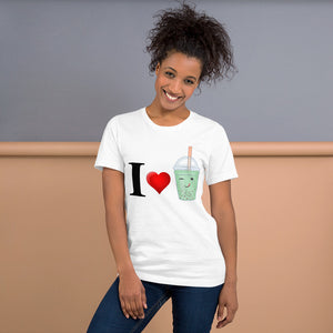 I Love Boba Tea Unisex T-shirt