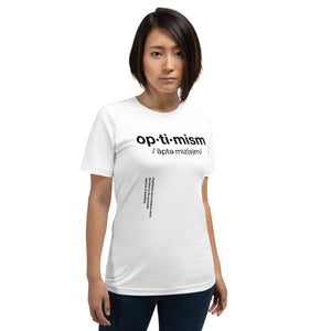 Optimism Unisex t-shirt